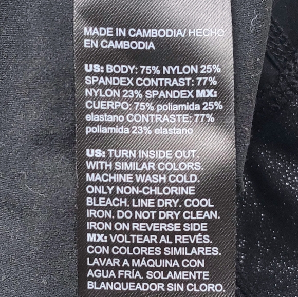 CHICO'S Ponte Pull-on Pants 2/L Ankle Shimmer Side Stripe Leggings Pockets - Picture 8 of 10